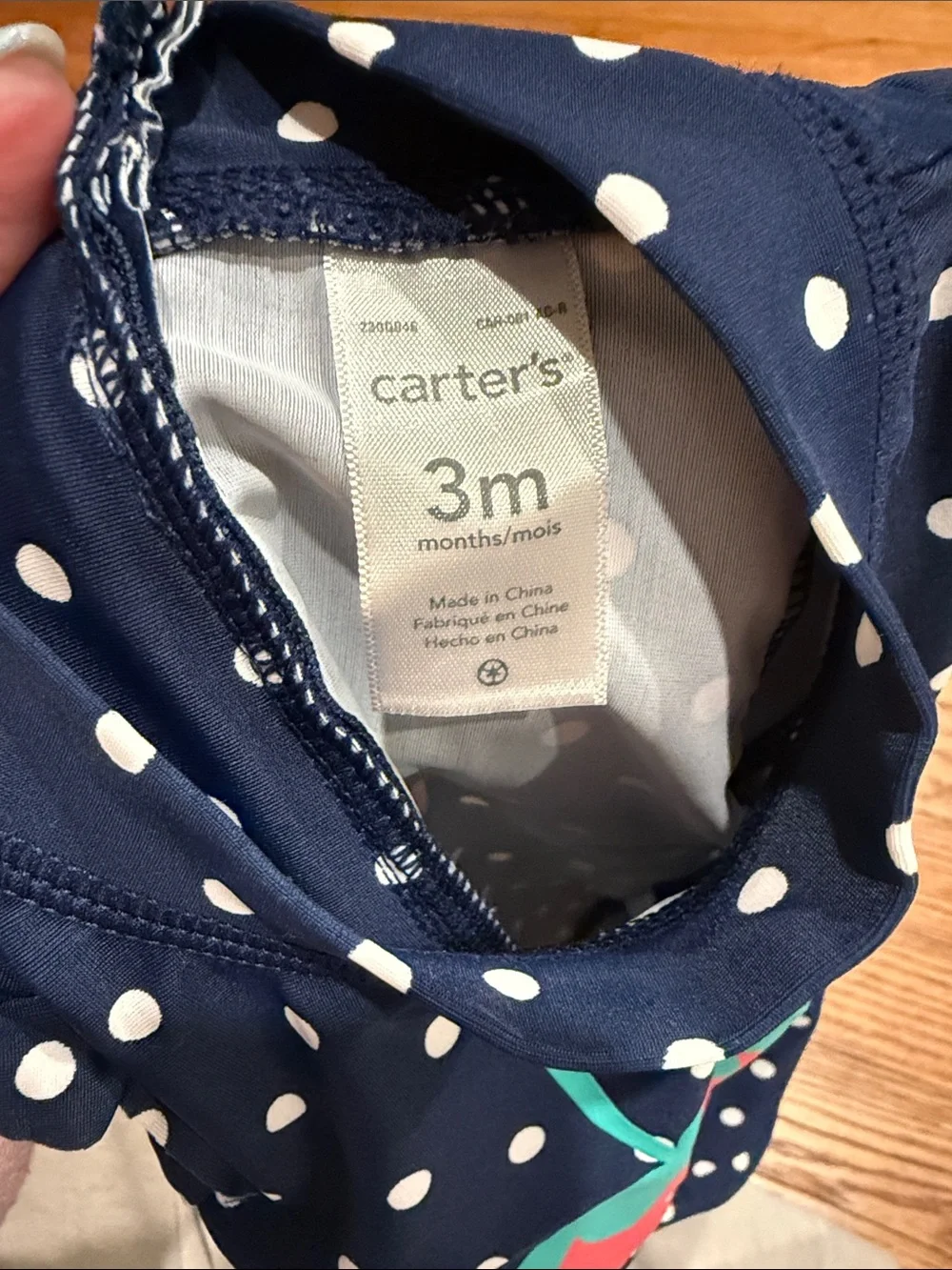 Carters 3m rash guard baby swimsuit